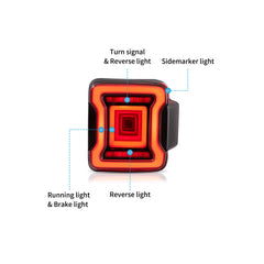 VLAND UK 2018-2023 Jeep Wrangler JL LED Taillights