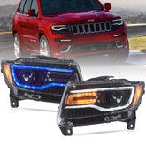 VLAND UK LED Headlights For 2011-2013 Jeep Grand Cherokee (WK2)