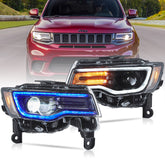 VLAND UK LED Headlights For 2014-2022 Jeep Grand Cherokee