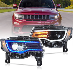 VLAND UK LED Headlights For 2014-2022 Jeep Grand Cherokee