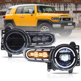 VLAND UK LED Headlights For 2006-2022 Toyota Fj Cruiser XJ10