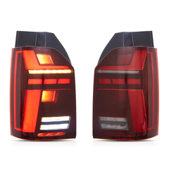 VLAND UK VW Multivan Transporter 2015-2024 T6/t6.1 FULL LED Tail Lights Sequential Only fit factory halogen