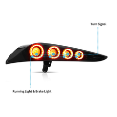 VLAND UK 19-24 Toyota GR Supra A90/A91 Vland LED Tail Lights w/Dynamic Animation