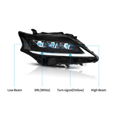 VLAND UK LED Headlights 2013-2015 Lexus RX 270 350 450h