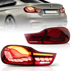 VLAND UK 14-20 BMW 4 Series F32 F33 F36 / M4 F82 F83 Tail Lights Vland With LED GTS Style with E-Mark
