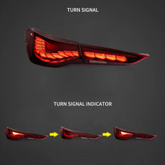 VLAND UK 20-UPVland UK BMW 4 Series 2th Gen G22/G23/G26 Vland OLED Tail Lights With Dynamic Welcome Lighting with E-Mark