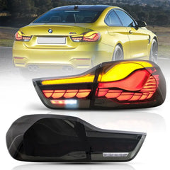 VLAND UK 14-20 BMW 4 Series F32 F33 F36 / M4 F82 F83 Tail Lights Vland With LED GTS Style with E-Mark