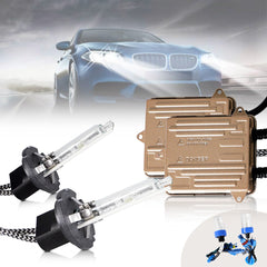 VLAND UK 2PCs D2H/H7 Xenon Bulbs Conversion HID KIT with Ballast 12V 35W 55W 6000K