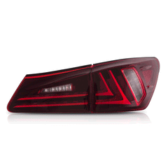 VLAND UK LED Tail Lights For 2006-2013 Lexus IS250 IS350 ISF IS200d IS220d(XE20)