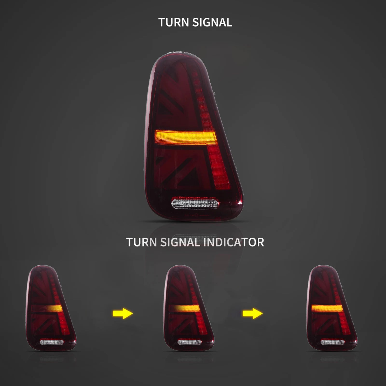 VLAND UK 01-06 Mini R Series R50 R52 R53 LED Tail Lights