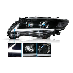 VLAND UK LED  Headlights 2011-2013 Toyota Corolla(E140/E150)