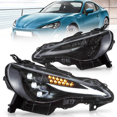 VLAND UK 2012-2020 Toyota 86 GT86 & Scion Frs & Subaru Brz  RGB LED Headlights