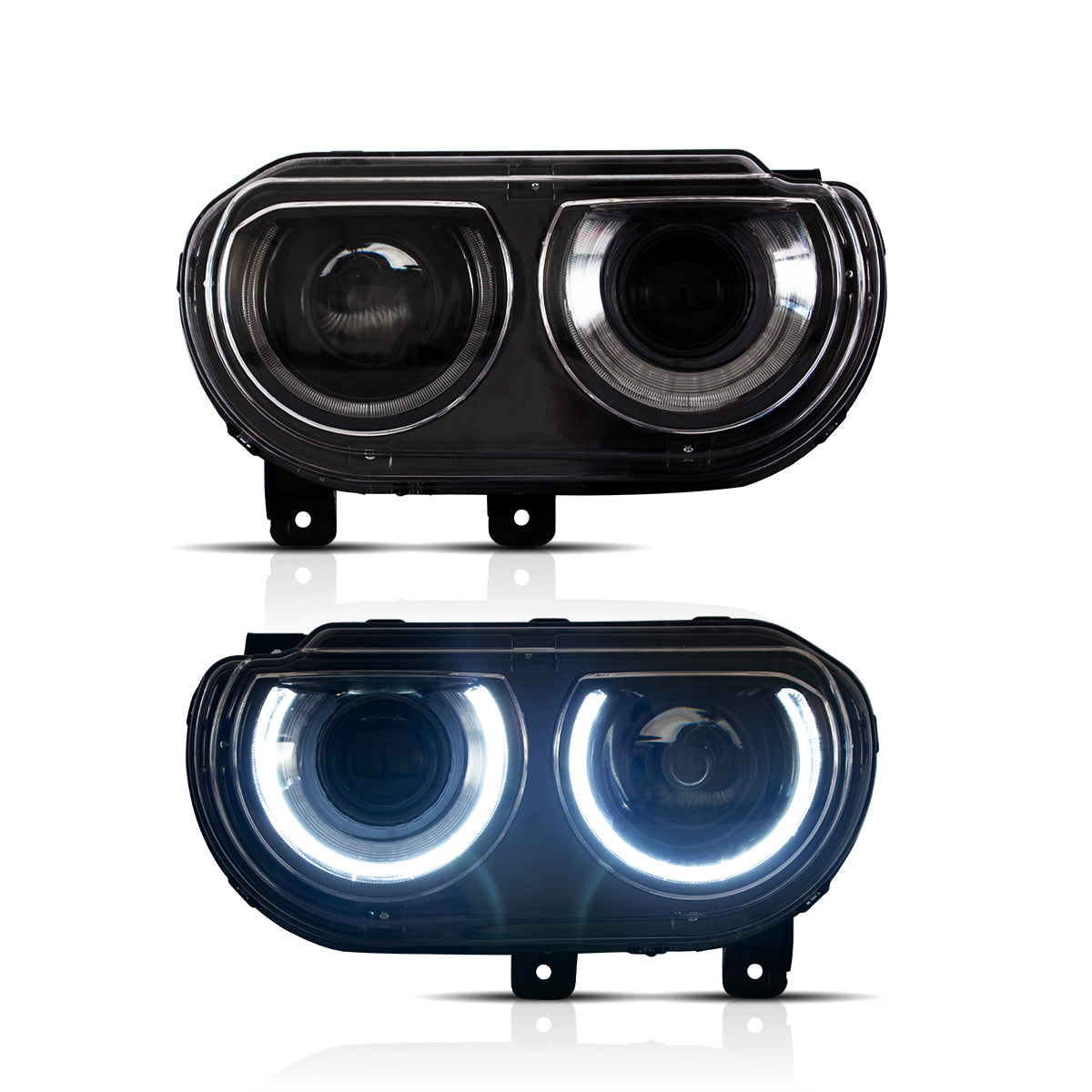VLAND UK LED Headlights Dodge Challenger 2008-2014