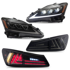 VLAND UK LED Headlighs & Tail Lights Suits 2006-2013 Lexus IS350 250 ISF