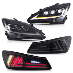 VLAND UK LED Headlighs & Tail Lights Suits 2006-2013 Lexus IS350 250 ISF
