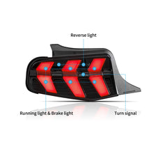 VLAND UK 2010 2011 2012 Ford Mustang LED Taillights