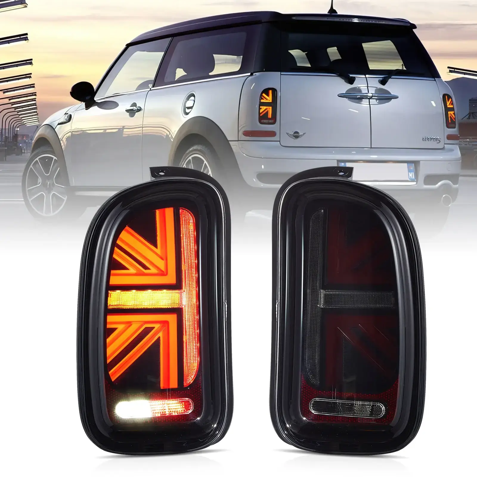 Vland UK 07-14 BMW Mini Cooper Clubman R55  Tail Lights FULL LED