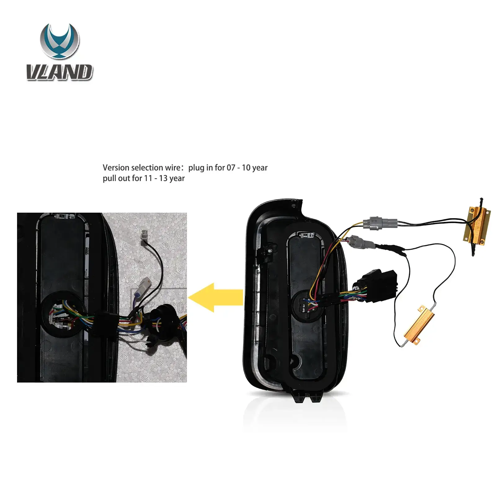 Vland UK 07-14 BMW Mini Cooper Clubman R55  Tail Lights FULL LED