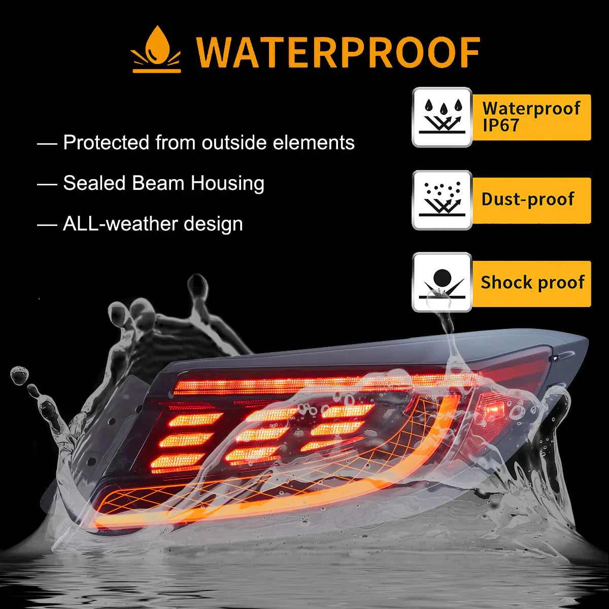 VLAND UK Taillights 2021-2024 Toyota 86 & Subaru BRZ