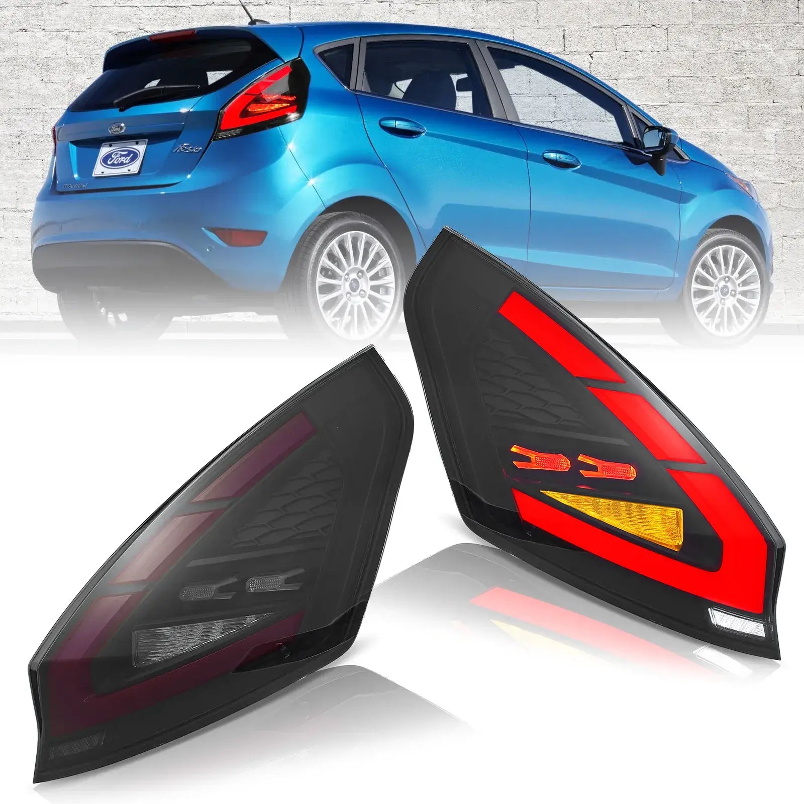 VLAND UK 09-17 Ford Fiesta Hatchback Vland LED Tail Lights