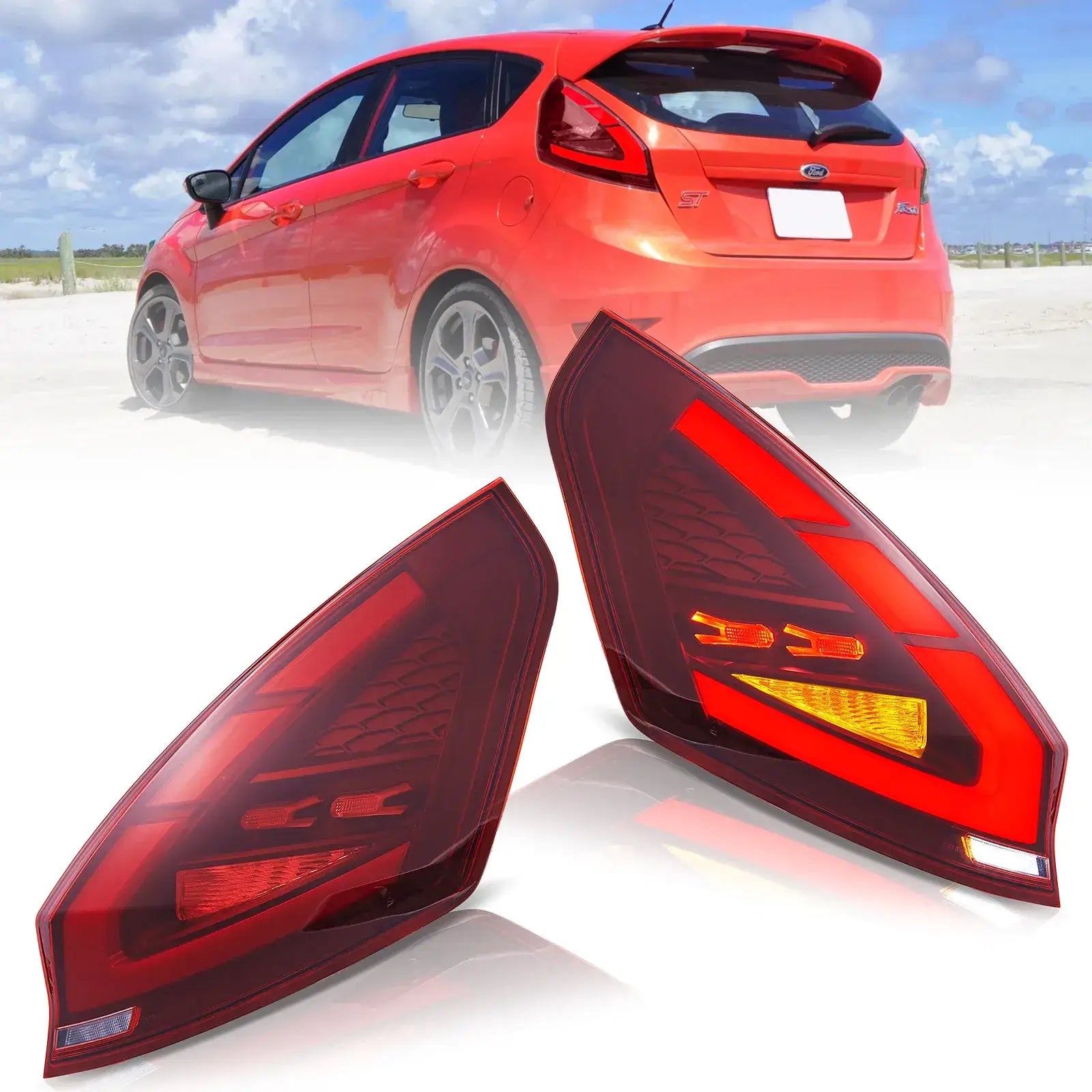 VLAND UK 09-17 Ford Fiesta Hatchback Vland LED Tail Lights