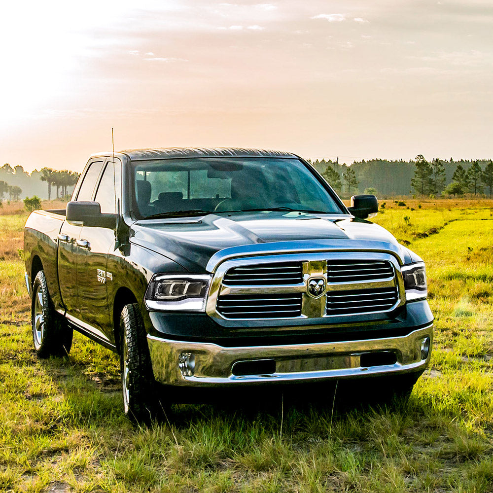 VLAND UK LED Headlights 2009-2018 Dodge RAM 1500 2500 3500 with E-Mark