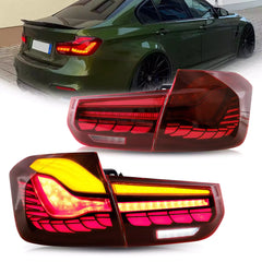 Vland UK 12-19 BMW 3 Series (F30 F80) Tail Lights With LED GTS Style with E-Mark