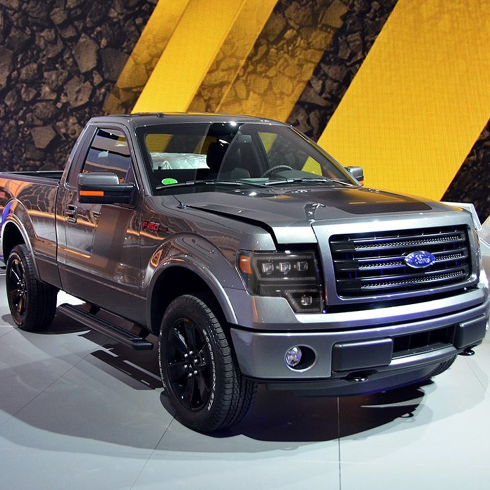 VLAND UK LED Matrix Projector Headlights  Ford F150 2009-2014