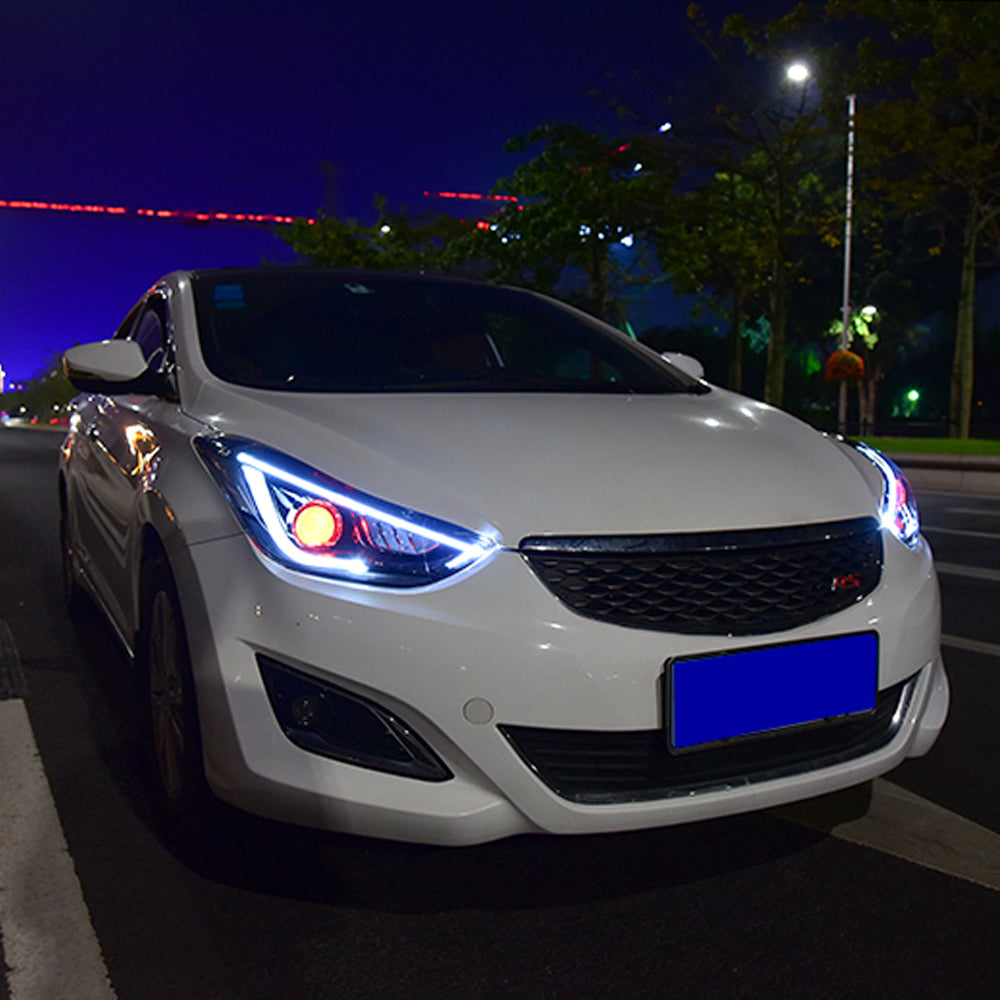 VLAND UK LED Headlights for Hyundai Elantra Sedan/Coupe 2011-2015