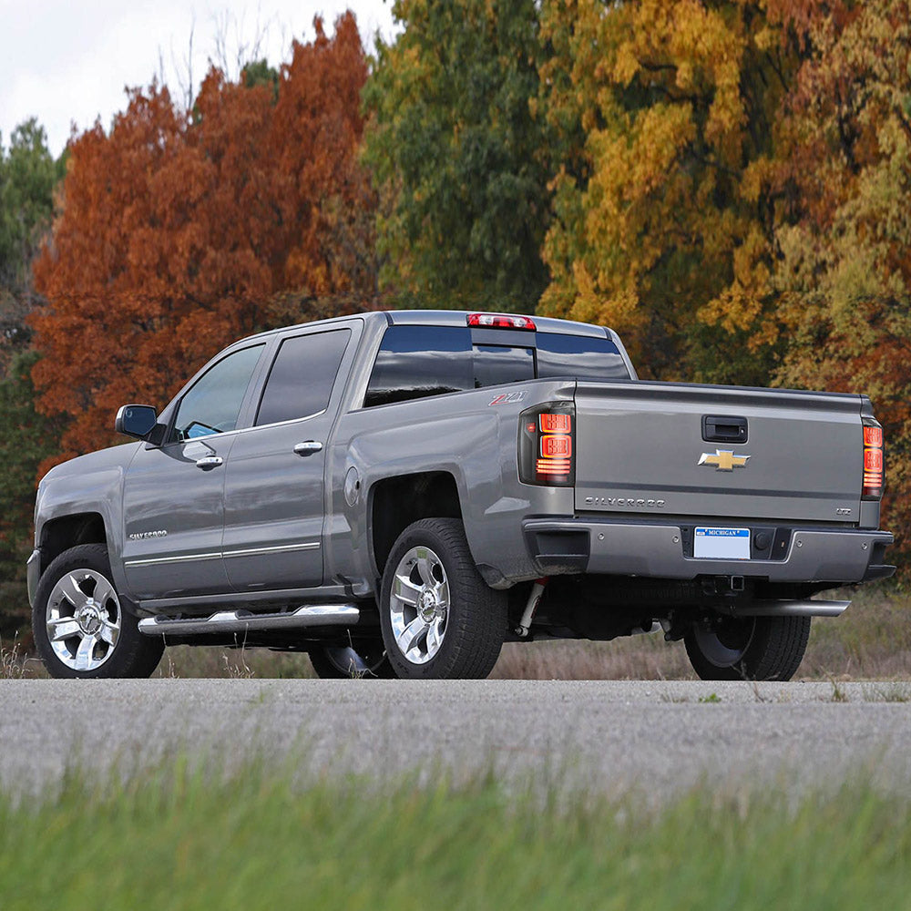 VLAND UK LED Tail lights For 2014-2018 Chevrolet Silverado 1500 2500HD 3500HD