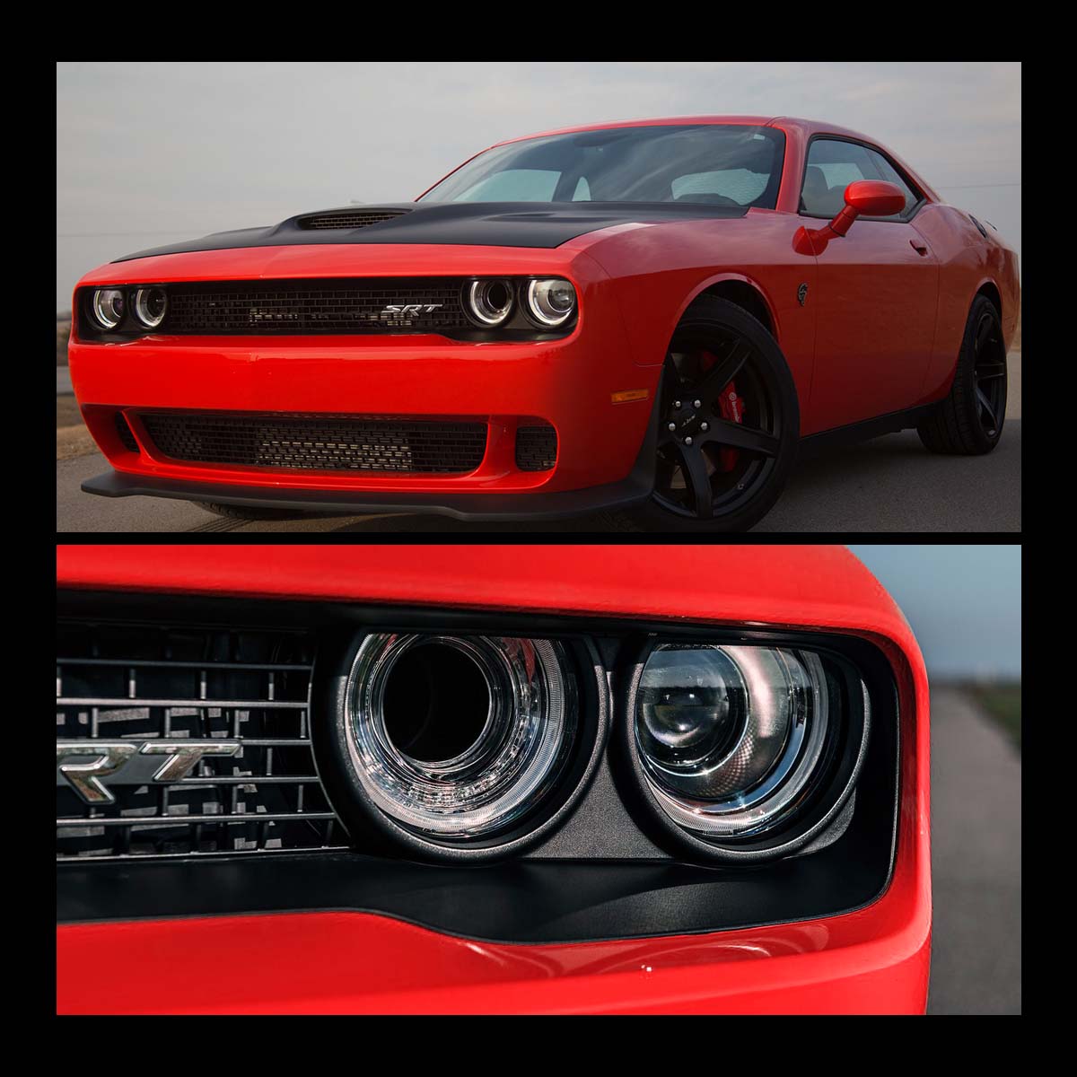 VLAND UK LED Headlights Dodge Challenger 3th Gen 2015-2024