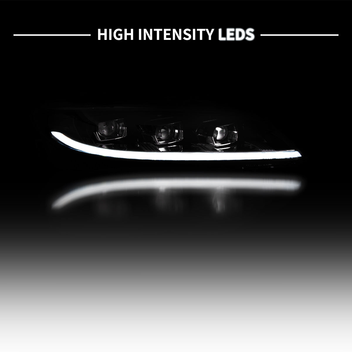 VLAND UK Full LED Headlights For 2002-2008 Mazda 6