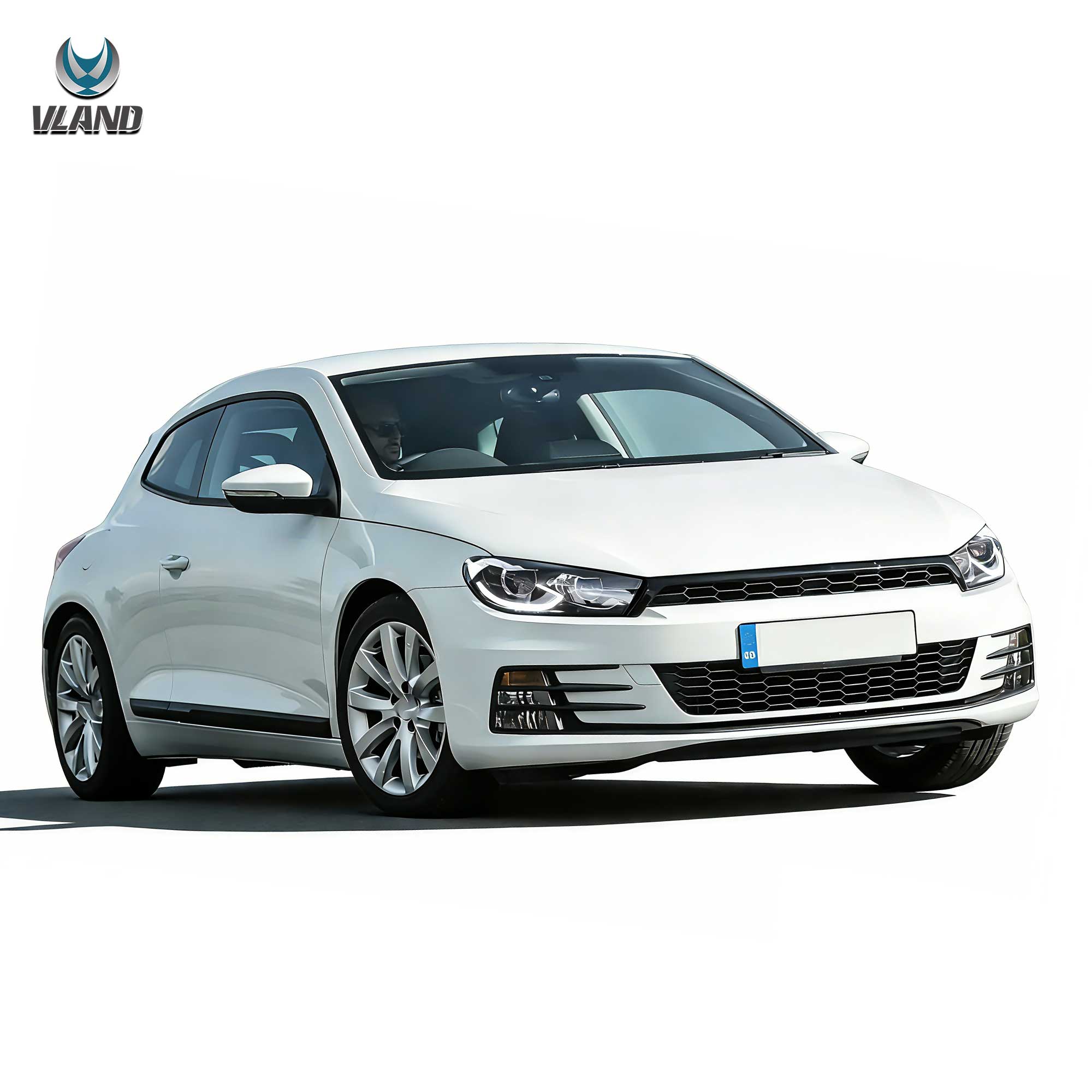 VLAND UK 09-14 VW Scirocco LED Headlights With Start-up animation