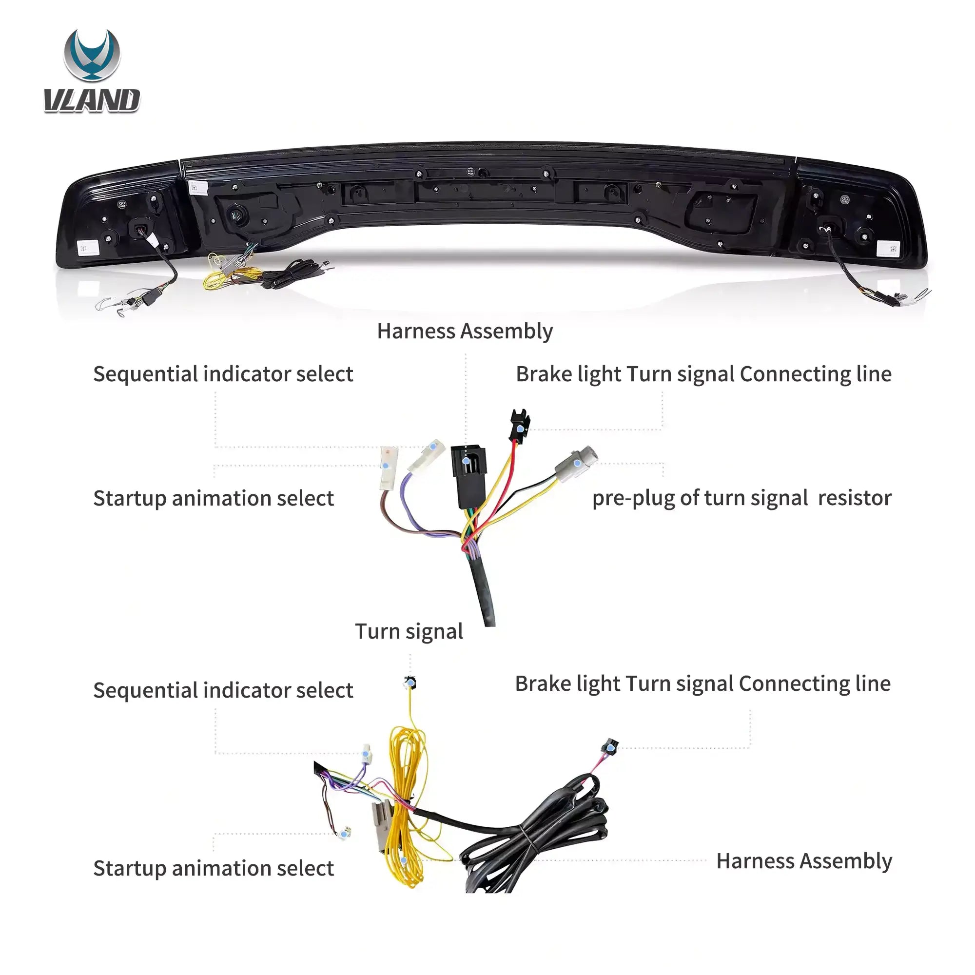 VLAND UK 2011-2014 Dodge Charger  LED Taillights