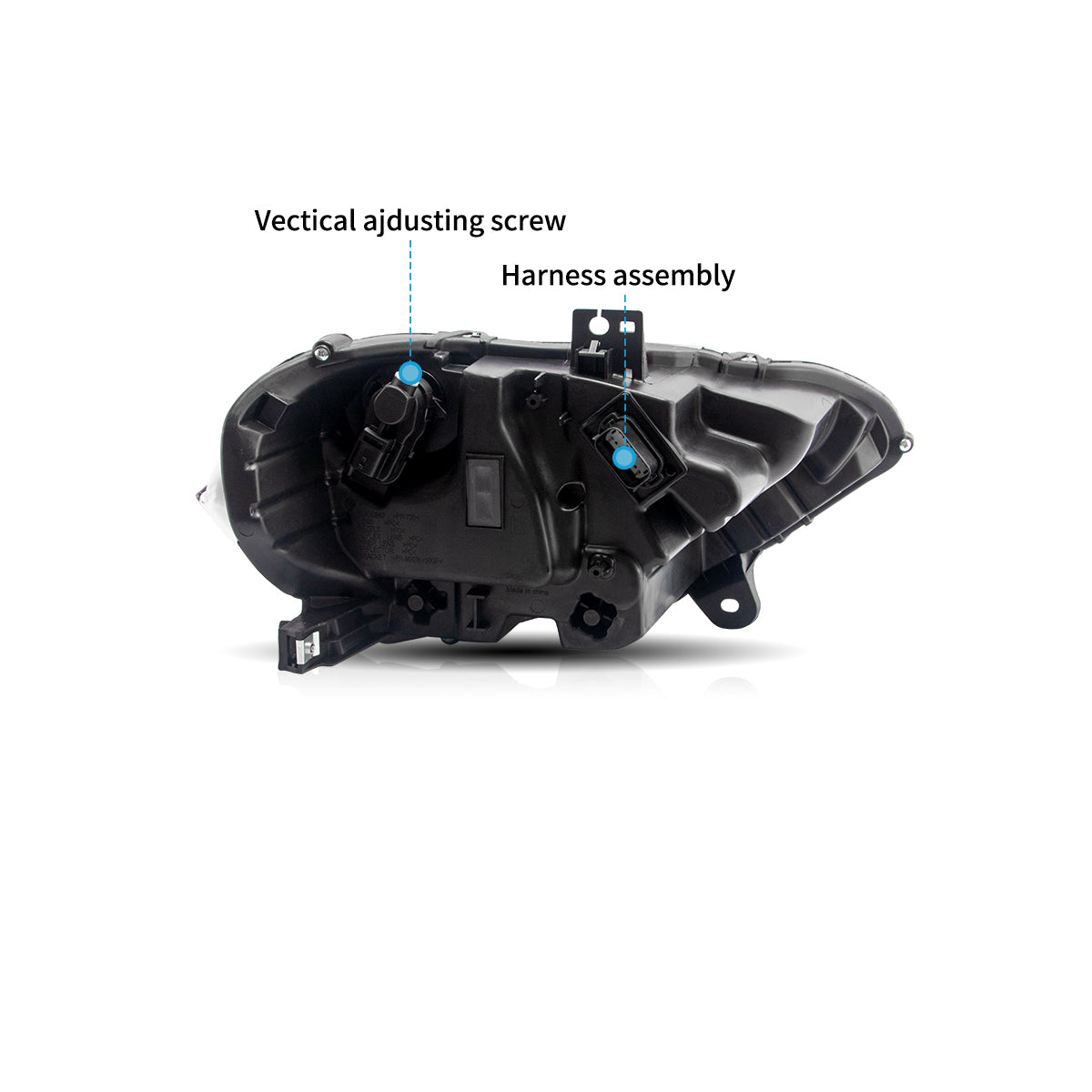 VLAND UK LED Headlights  Ford Mustang 2018-2023 RGB selectable