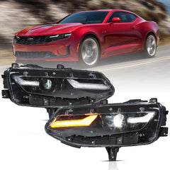 VLAND UK LED Headlights For 2019-2024 Chevrolet/Chevy Camaro
