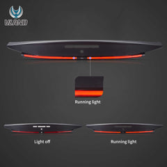 VLAND UK LED Trunk Light Bar Rear Brake Signal Light for Toyota GR86 / Subaru BRZ 2021+
