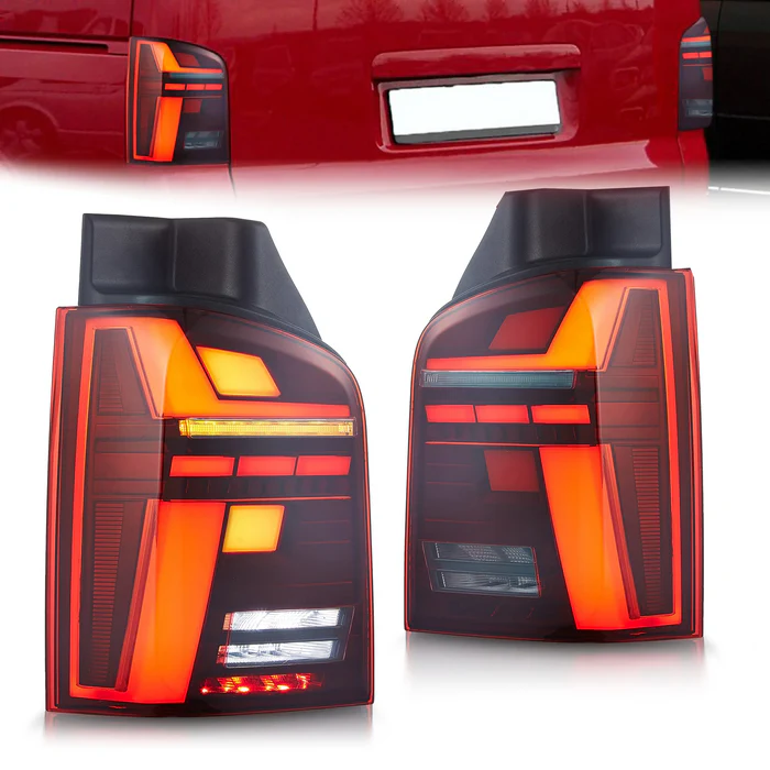 VLAND UK LED Taillights For 2010-2014 Volkswagen Multivan T5 Transporter Caravelle