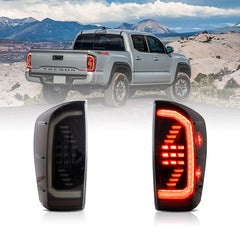 VLAND UK LED Taillights for Toyota Tacoma 2016-2023 With start-up animation