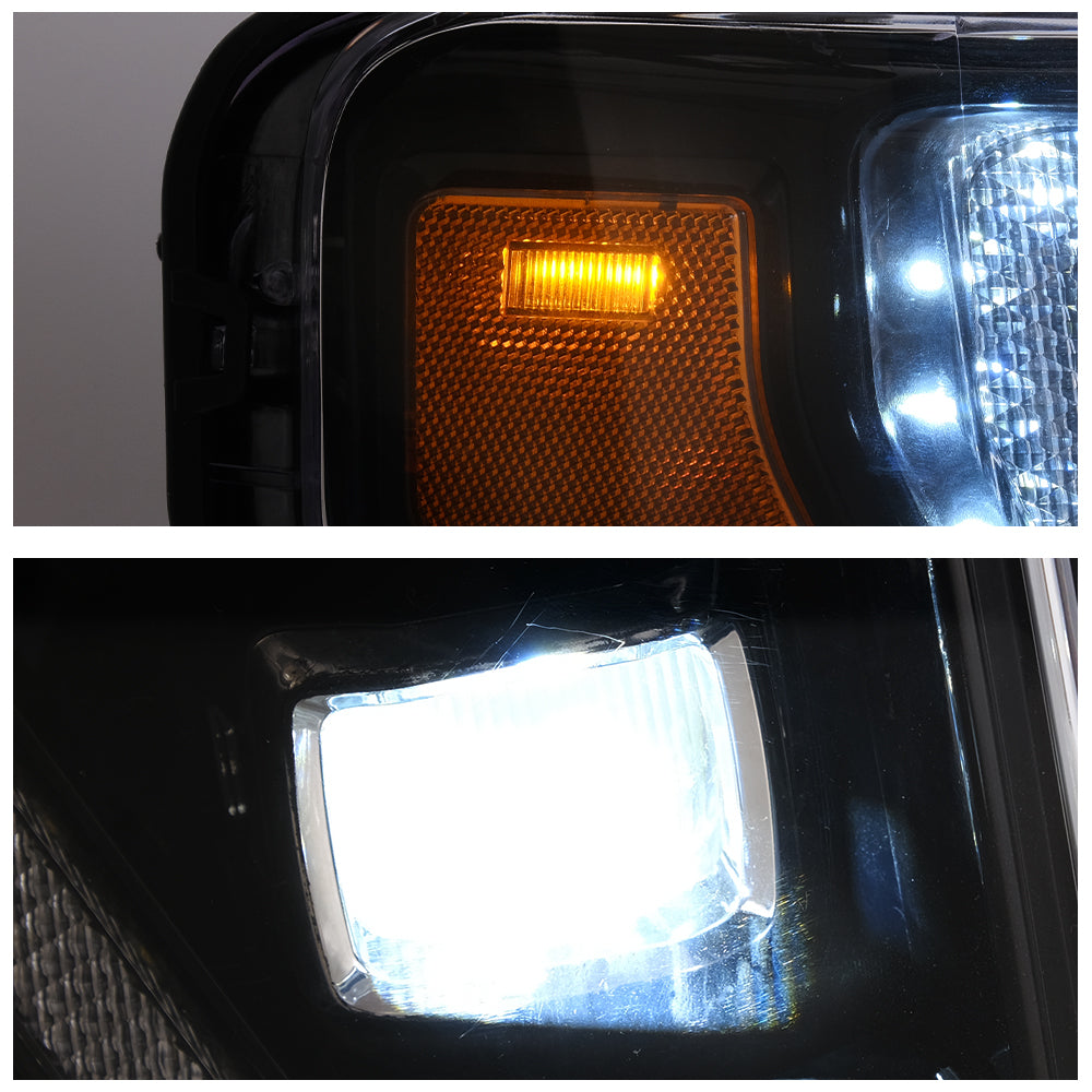 VLAND UK LED Matrix Projector Headlights  Ford F150 2009-2014