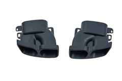 F1 Style Rear Diffuser W/LED+Exhaust Tips For Benz W213 E300 E43 E63 2016-2020