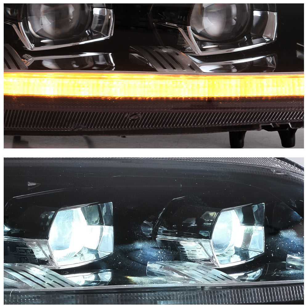 VLAND UK Full LED Headlights For 2002-2008 Mazda 6