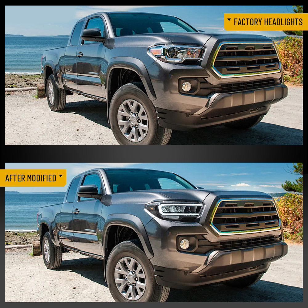 VLAND UK LED Headlights For 2016-2023 Toyota Tacoma
