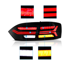 Vland UK 2011-2014 Volkswagen Jetta MK6 Tail Lights With LED Sequential