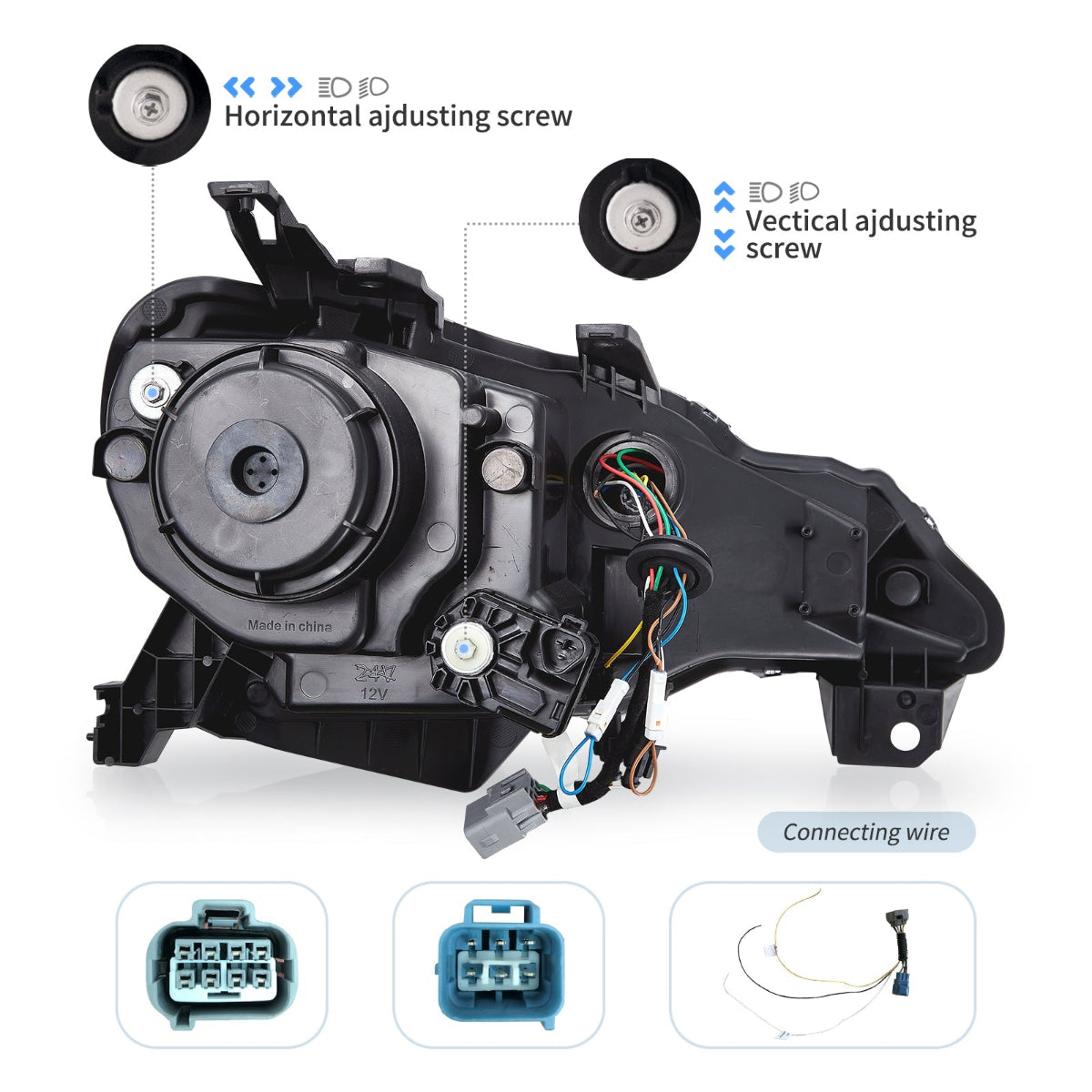 VLAND UK 2012-2020 Toyota 86 GT86 & Scion Frs & Subaru Brz  RGB LED Headlights