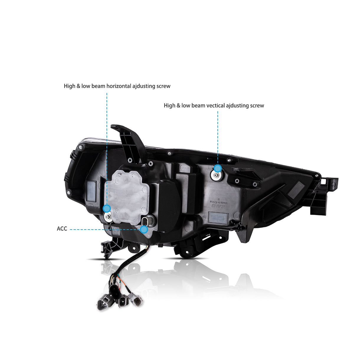 VLAND UK LED Headlights 2014-2024 Toyota 4Runner