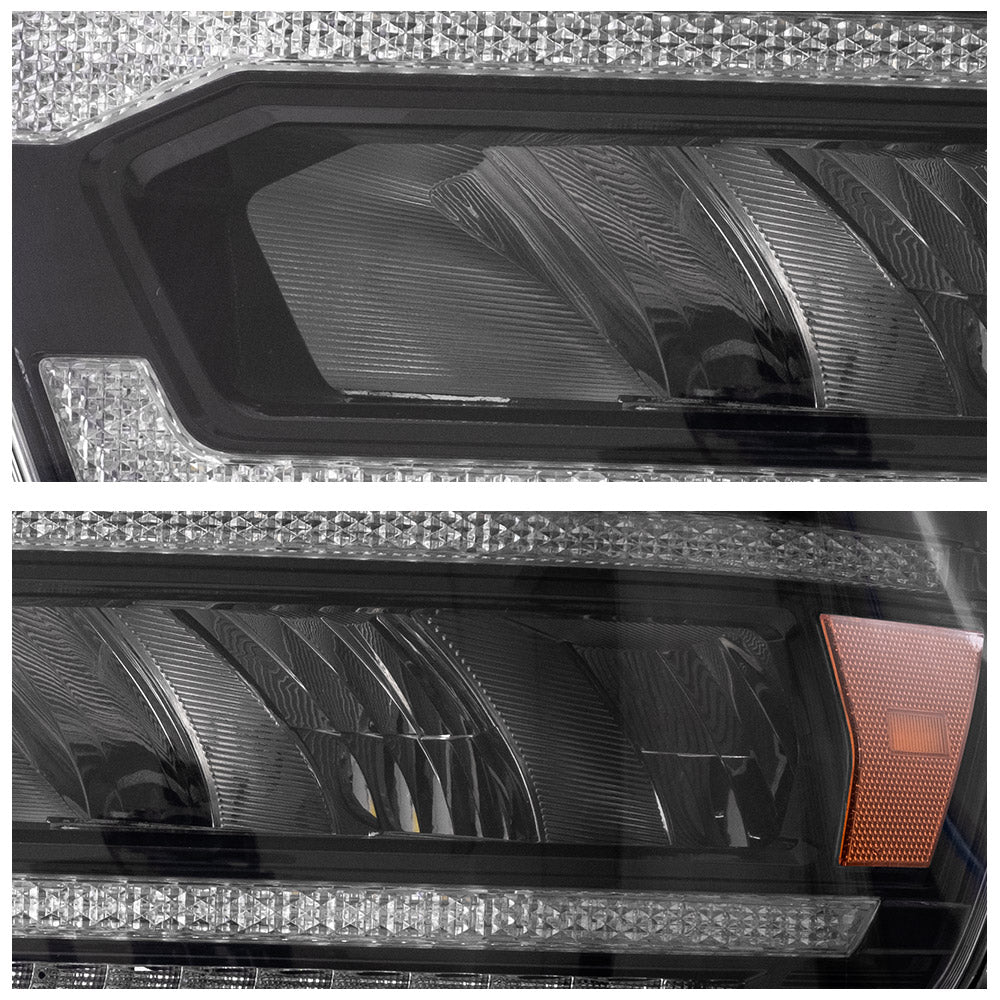 VLAND UK LED Headlights Dodge RAM 1500 2019-2024 with E-Mark