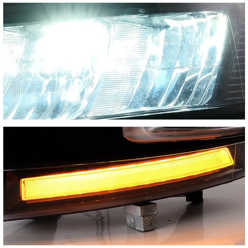 VLAND UK LED Headlights 2007-2013 Chevrolet Silverado 1500 2500HD 3500HD