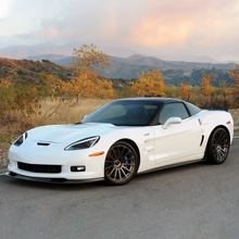 VLAND UK 05-13 Chevrolet Corvette C6 6th Gen EU Vland LED Dual Beam Projector Headlights Black [C8 STYLE]