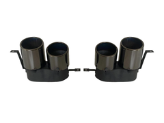 BMW 3 Series G20 G21 Competition Style Quad Exhaust Rear Diffuser